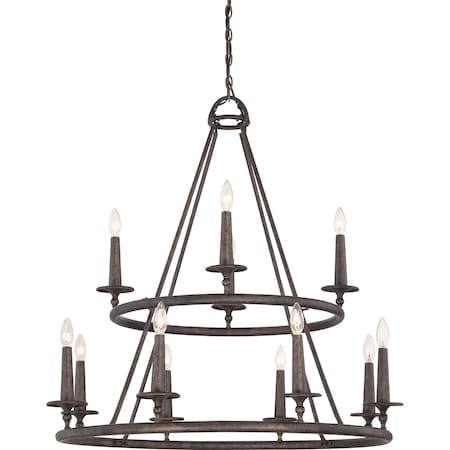 Quoizel Voyager Chandelier VYR5012ML